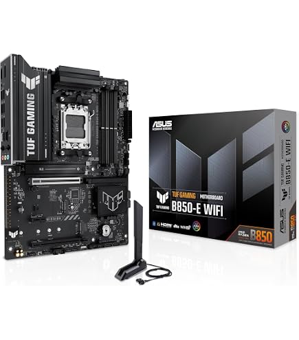 ASUS TUF GAMING B850-PLUS WIFI - Placa base AMD ATX, 14+2+1 etapas